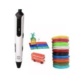 Penna 3D per stampa con display LCD Kit 20 colori PLA ABS controllo velocità regolabile Penna 3D per stampa con display LCD Kit 20 colori PLA ABS controllo velocità regolabile