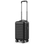 Maleta Cabina Numada ABS Reciclado 20L Ruedas 360º Extraíbles 40x25x20cm Ultraligera Negra