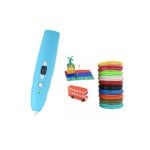 Bolígrafo 3D Antiescaldadura Filamento PCL 1.75 mm 5 Colores Baja Temperatura USB