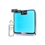 Balance connectée Renpho PEU-R-A017 verre gris Bluetooth 160 kg LED