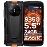 Doogee Fire 3 Ultra 4G 6GB 256GB 5,5" Noir/Orange