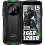 Doogee Fire3 Pro 4G 4GB 128GB 5.5" Preto/Verde Rugerizado