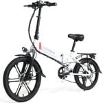 Bicicleta eléctrica SAMEBIKE 20LVXD30-II Motor 350 W Batería 48 V 10 Ah 7 Velocidades Plegable