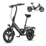 Vélo électrique HillMiles Mile 1 pliable 250W autonomie 60 km pneus 14 pouces