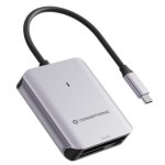 Lettore di schede Conceptronic BIAN09G 3-in-1 USB 3.2 Gen2 10000 Mbit/s Grigio
