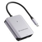 Multilector de Tarjetas Conceptronic BIAN09G 3-in-1 CF/MicroSD/SD USB 3.2 Gen2 10000Mbit/s Gris