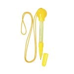 Caneta Pump com Lanyard Bolhas de Sabão Azul Várias Cores Termoplástico