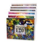 Crayon de couleur Artis 120 couleurs base huile boîtier PVC