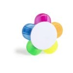 Surligneur Hindal Set Design Fleur Couleurs Variées Surface Large