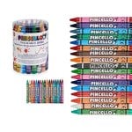 Crayon Jumbo Boîte 36 pièces Design pratique et assortiment de couleurs vives