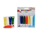 Set de tempera 5 couleurs 30 ml polyvalentes pour surfaces multiples