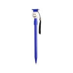 Caneta Gradox Pom Pom Tinta Azul Corpo em ABS Termoplástico