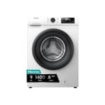Máquina de Lavar Roupa Hisense WF1Q9041BW 9 kg Carga Frontal 1400 rpm Classe A Branca com Vapor e Inverter Máquina de Lavar Roupa Hisense WF1Q9041BW 9 kg Carga Frontal 1400 rpm Classe A Branca com Vapor e Inverter