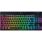 Teclado mecánico Razer BlackWidow V4 Tenkeyless HyperSpeed US inalámbrico RGB Hot Swap Yellow Switch