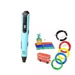 Bolígrafo 3D Creativo Pantalla LCD PLA/ABS Control Temperatura y Velocidad 12 Colores Kit