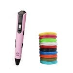 Bolígrafo 3D LCD Creativo Kit 10 Colores PLA/ABS Temperatura y Velocidad Ajustable Bolígrafo 3D LCD Creativo Kit 10 Colores PLA/ABS Temperatura y Velocidad Ajustable