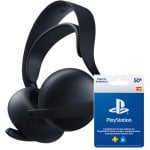 Sony PULSE Elite Auriculares Inalámbricos para PS5 Midnight Black + Tarjeta PSN 50 €