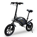Bicicleta eléctrica URBANGLIDE eBike 140 Black 250W 14" hasta 18 km LED Bluetooth