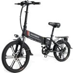 Bicicleta eléctrica SAMEBIKE 20LVXD30-II 350 W 7 velocidades 48 V 10 Ah plegable