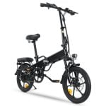 Elektrofahrrad isinwheel U3 250 W Motor Faltbar 55 km Reichweite LCD Federung