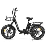 Bicicleta eléctrica SAMEBIKE C05 Pro 500 W plegable suspensión doble 70 km autonomía
