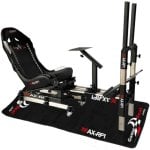 Simulador de carreras GameSeat PRO+ asiento ajustable compatible con Fórmula 1 y Rally