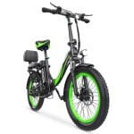 Bicicletta elettrica Hidoes C1 750W pieghevole batteria estraibile freno a disco Bicicletta elettrica Hidoes C1 750W pieghevole batteria estraibile freno a disco