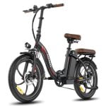 Bicicletta elettrica F20+ Pro telaio pieghevole alluminio 22,5 Ah 100 km autonomia tricolore Bicicletta elettrica F20+ Pro telaio pieghevole alluminio 22,5 Ah 100 km autonomia tricolore