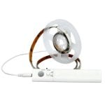 Tira LED con sensor de movimiento 1 m luz cálida flexible autoadhesiva 30 LED Tira LED con sensor de movimiento 1 m luz cálida flexible autoadhesiva 30 LED