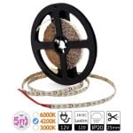 Tira LED SMD2835 120 LED/m 6mm Corte cada 25mm Luz Blanca Neutra 4200K 9.6W/m Tira LED SMD2835 120 LED/m 6mm Corte cada 25mm Luz Blanca Neutra 4200K 9.6W/m