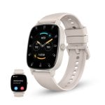 Smartwatch Ksix Pulse, ecrã de 1,83", bateria com duração de 7 dias, modo desporto e saúde, chamadas, IP68, bege Smartwatch Ksix Pulse, ecrã de 1,83", bateria com duração de 7 dias, modo desporto e saúde, chamadas, IP68, bege