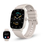 Ksix Pulse Bluetooth 46mm TFT Beige IP68 SpO2 Pulsmesser Schlafmonitor 7 Tage Akku
