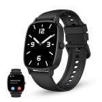 Montre connectée Ksix Pulse, écran 1,83", autonomie 7 jours, mode Sport et Santé, appels, IP68, noir