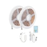 Fita LED Aigostar 48W 20M RGB (2x10M) 16M cores APP à prova de água Fita LED Aigostar 48W 20M RGB (2x10M) 16M cores APP à prova de água