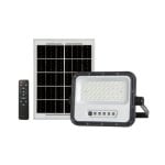 Proyector LED Solar 100W IP65 650 lúmenes Panel Monocristalino Batería LiFePO4 Proyector LED Solar 100W IP65 650 lúmenes Panel Monocristalino Batería LiFePO4