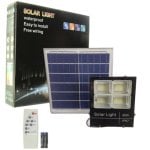 Proyector LED Solar JNL-74411 60W 120 LEDs 6000K IP67 Panel Policristalino 12000 mAh Proyector LED Solar JNL-74411 60W 120 LEDs 6000K IP67 Panel Policristalino 12000 mAh