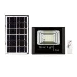 Proyector LED Solar 40W 550 lúmenes 114 LEDs 7500K con mando y panel separado Proyector LED Solar 40W 550 lúmenes 114 LEDs 7500K con mando y panel separado