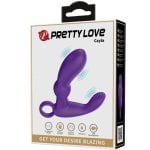 Masajeador de Próstata Pretty Love Vibratorio 12 Funciones Resistente al Agua Silicona Masajeador de Próstata Pretty Love Vibratorio 12 Funciones Resistente al Agua Silicona