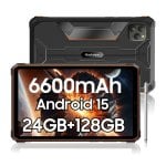 Tablet Blackview Active 5 Rugged Android 15 8,68" Ips 8gb+128gb 6600mah T615 Octa-core, laranja Tablet Blackview Active 5 Rugged Android 15 8,68" Ips 8gb+128gb 6600mah T615 Octa-core, laranja