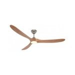 Ventilador de techo CasaFan 318060 ECO Genuino-L 180 cm roble medio motor DC cromo cepillado Ventilador de techo CasaFan 318060 ECO Genuino-L 180 cm roble medio motor DC cromo cepillado