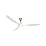 Ventilador de techo CasaFan 318062 DC 180 cm Blanco Cromo cepillado Slow Motion Mando Ventilador de techo CasaFan 318062 DC 180 cm Blanco Cromo cepillado Slow Motion Mando