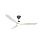 Ventilatore da soffitto CasaFan 315268 ECO GENUINO-L 152 cm DC Bianco Nero Telecomando