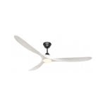 Ventilador de teto CasaFan 318072 ECO GENUINO-L 180 cm DC branco preto comando verão/inverno