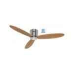 Deckenventilator DC Motor 132 cm mit Fernbedienung, Wi-Fi, Slow Motion, Natur Eiche Deckenventilator DC Motor 132 cm mit Fernbedienung, Wi-Fi, Slow Motion, Natur Eiche