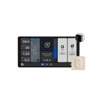 Écran mural Shelly X2-Black BLU H&T 6,95" tactile Wi-Fi Bluetooth capteurs intégrés