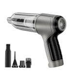 Aspirador de Mão sem Fio Dam Electronics 120W Filtro HEPA Compacto 400ml Acessórios