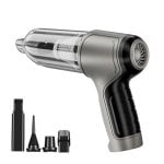 Aspirador sem fio 5 em 1 120W Filtro HEPA Compacto com inflador y soprador Aspirador sem fio 5 em 1 120W Filtro HEPA Compacto com inflador y soprador