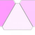 Smart Panel Yeelight YLFWD-012 LED Wi-Fi Rosa 2W Pack de 2