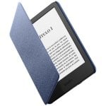 Funda Amazon Kindle tela plegable ligera azul compatible modelos Kindle 2022 y 2024