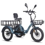 Trike Fafrees F20 Mate 500 W 48 V 23,45 Ah Hydraulische Scheibenbremsen LCD-Farbdisplay 3.0 Zoll Reifen Aluminiumrahmen Trike Fafrees F20 Mate 500 W 48 V 23,45 Ah Hydraulische Scheibenbremsen LCD-Farbdisplay 3.0 Zoll Reifen Aluminiumrahmen